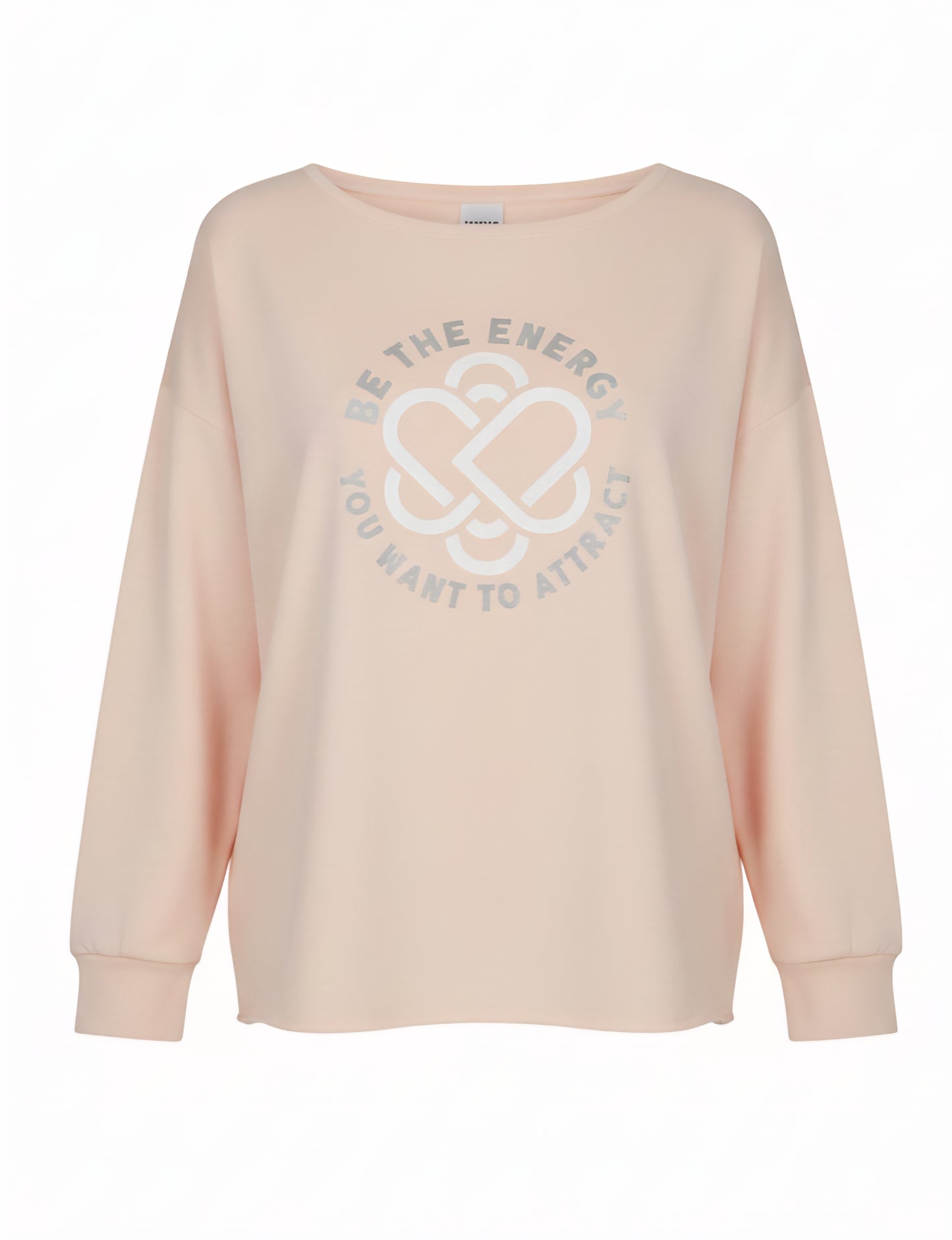 Womens oversized pink sweatshirt