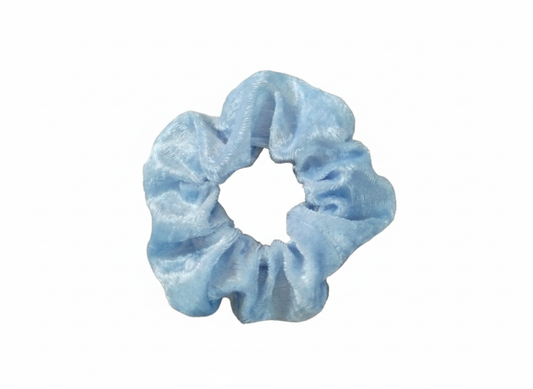 crushed velvet scrunchie