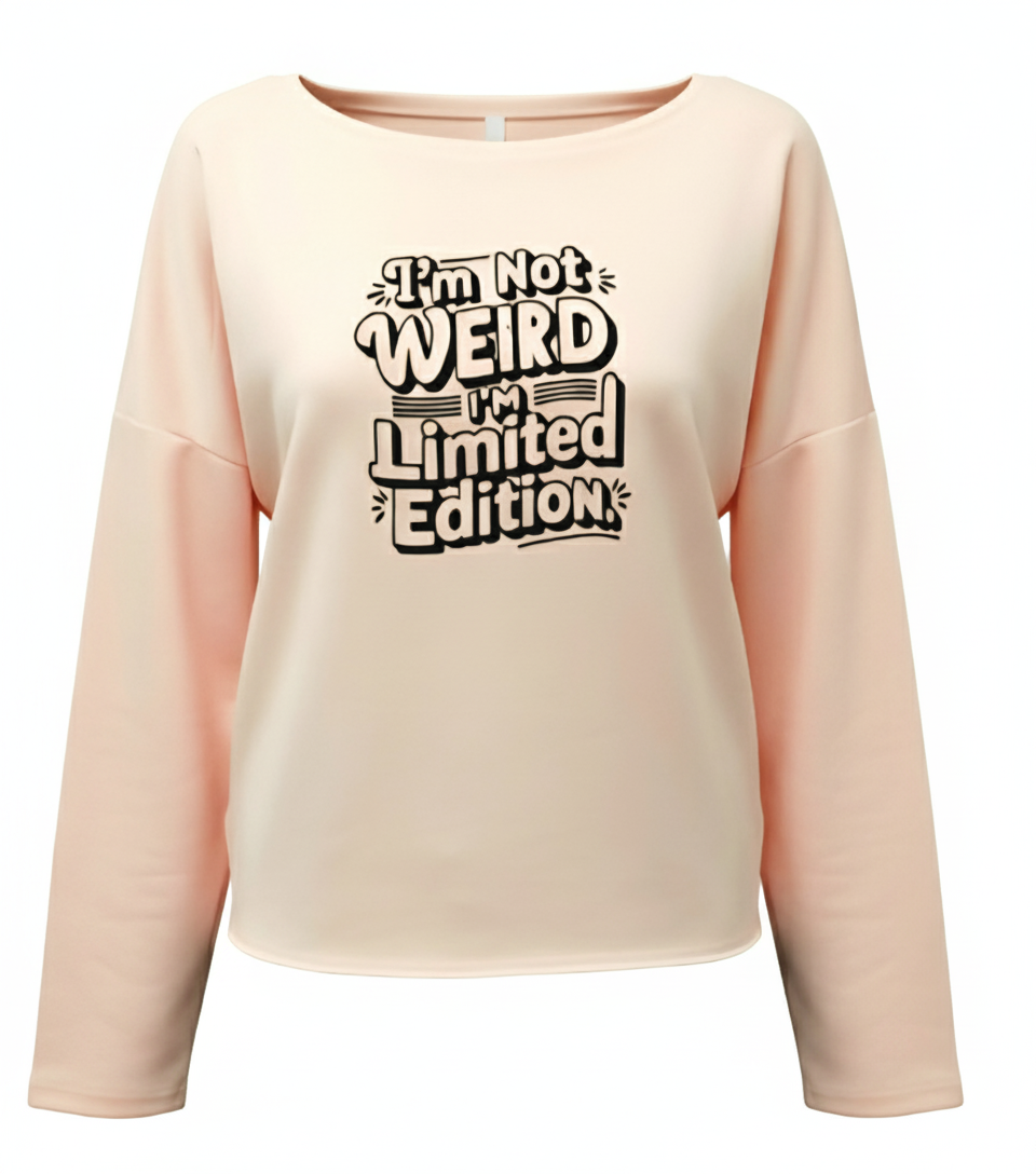 oversized pale pink sweater