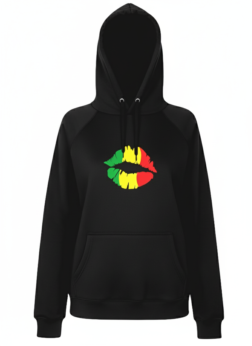 unisex black hoodie